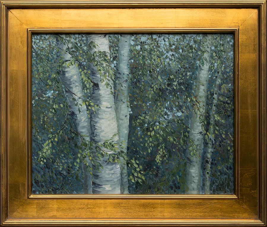 impressionistbirch-framed